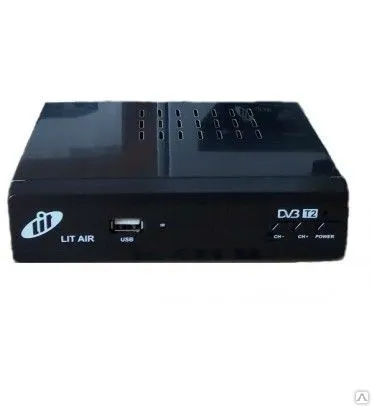 Фото №0 Цифровой эфирный ресивер тюнер приёмник приставка DVB-T2 Lit Air