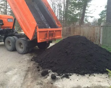 фото Асфальт горячий