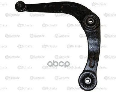 фото S251518L SCHATZ Рычаг подвески (передний левый нижний) PEUGEOT 206 09-12,98-08 Schatz арт. S251518L