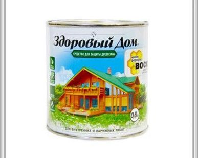 фото Пропитка ЗДОРОВЫЙ ДОМ Орех 0,8л