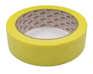 фото Скотч малярный 25м х 50мм желтая Luxtape