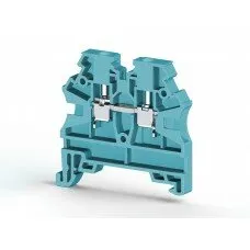 фото Klemsan Клеммник на DIN-рейку 2,5мм.кв. (синий); AVK2,5 RD