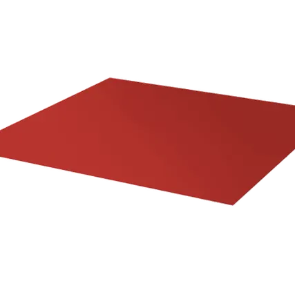 Фото №0 Лист с полимерным покрытием 0,45 мм пэ в пленке ral3003 рубин