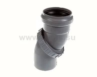 фото Отвод универсальный D 050 серый СИНИКОН Стандарт