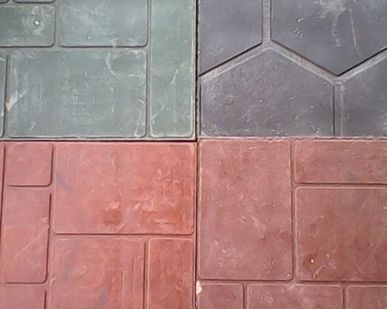 фото Плитка тротуарная полимерпесчаная 330*330*30,35 Цветная
