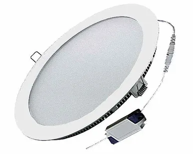 фото Ультратонкий светильник LC-D06G-25WW 300мм теплый серый