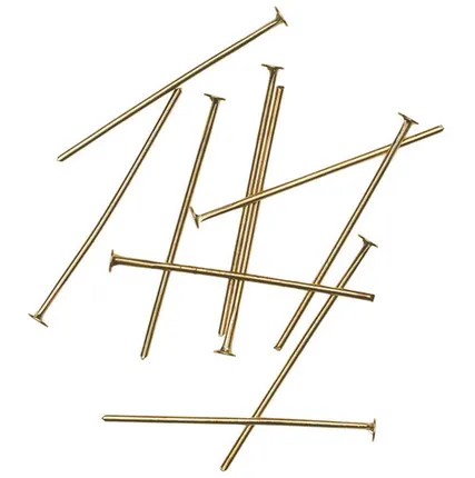 Фото №0 Штифт - гвоздик 28 мм (золото)