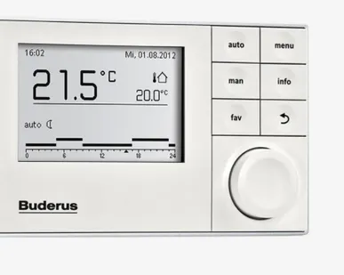 фото Пульт управления BUDERUS RC310 White для Logamatic EMS Plus