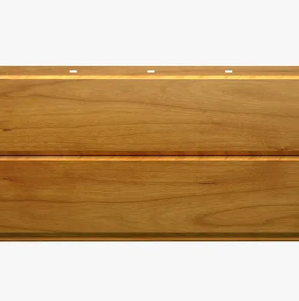 Фото №0 Сайдинг Потолочно-фасадная панель «Софит» покрытие 3D ольха Россия, эконом, 0.4-0.45 мм