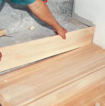 Фото №0 Отделка лестниц