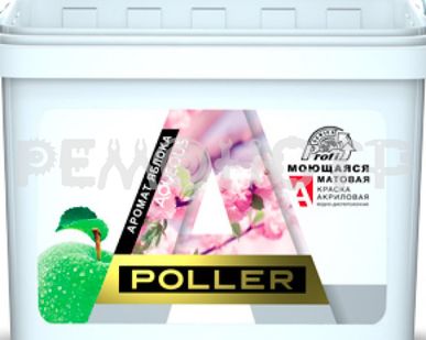 фото Краска моющаяся акриловая POLLER