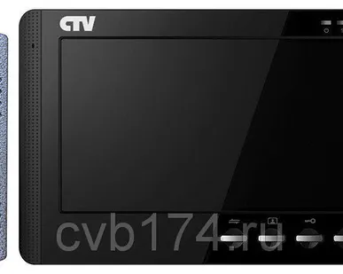 фото Комплект цветного видеодомофона CTV-DP1700 с экраном 7’’, встроенный источн