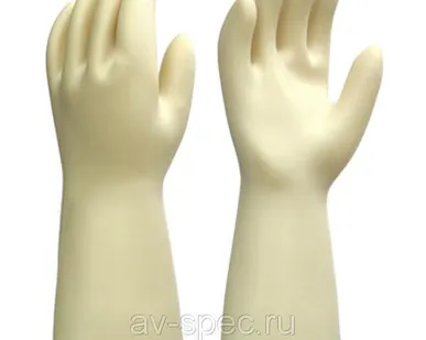 фото Перчатки диэлектрические латексные