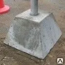 Фото №0 Фундамент дорожных знаков Ф1