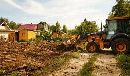 Фото №0 Расчистка участков от старых построек