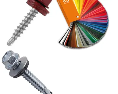 фото Саморез 4.8х29 св/нмш/RAL3009