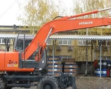 фото Аренда колесного экскаватора Hitachi ZX160W, Санкт-Петербург