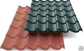 Фото №0 Металлочерепица 0.5мм Монтеррей Макси Супермонтеррей любой цвет
