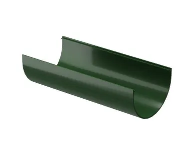 фото Желоб водосточный 3000 мм, цвет зеленый
