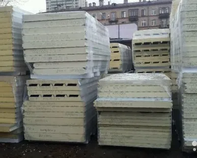 фото Сэндвич панели PIR 50 мм, 3,22 м