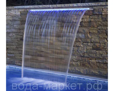 фото Стеновой водопад Aquaviva PB 300-150(L) с LED подсветкой