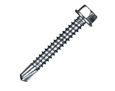 фото Винт сверлок.шестигр. с пресшайбой для аллюминия ДИН 7504 А2 4,8х38