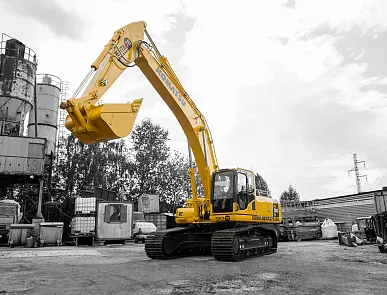 фото Аренда экскаватора гусеничного Komatsu PC300LC, ковш 1,8 куб.м