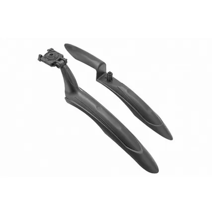 Фото №0 Крылья 24"-26" XGNB-039-1А, пластиковые, чёрные, комплект