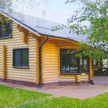 Фото №0 Проект дома из бревна