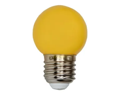 фото Лампа светодиодная d-45 3LED 1Вт шар E27 25лм 220В Neon-Night 405-111