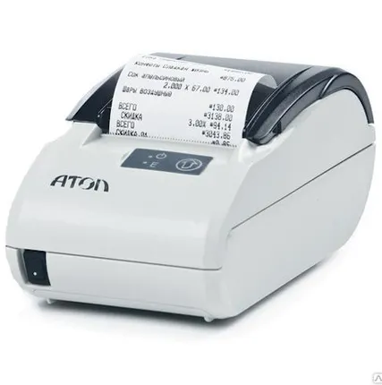 Фото №0 Кассовый аппарат АТОЛ 11Ф. Белый. ФН. RS+USB
