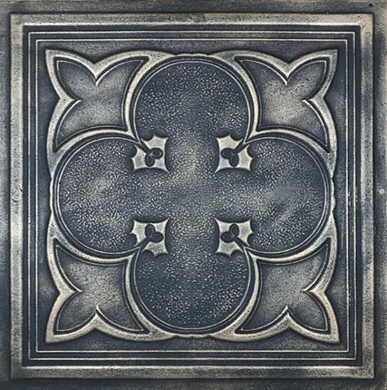 Фото №0 Чугунная плитка "Квадрифоль"