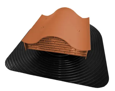 фото Кровельный вентиль HELMI-KTV дл гибкой черепицы Шинглас (коричневый)