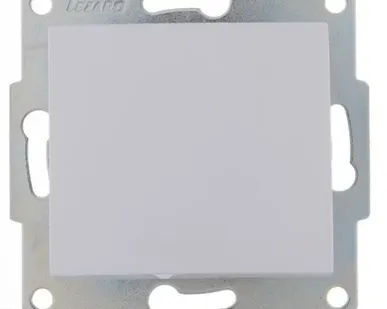 фото LEZARD Механизм выключателя 1-кл. 1п СП Karina 10А IP20 бел. 707-0288-100 LEZARD