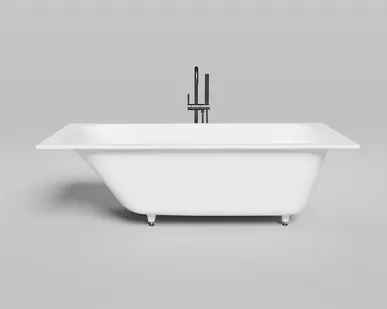 фото Ванна встраиваемая Salini S-Sense ORLANDA KIT 180x80 глянцевая/ДК белый 102112G