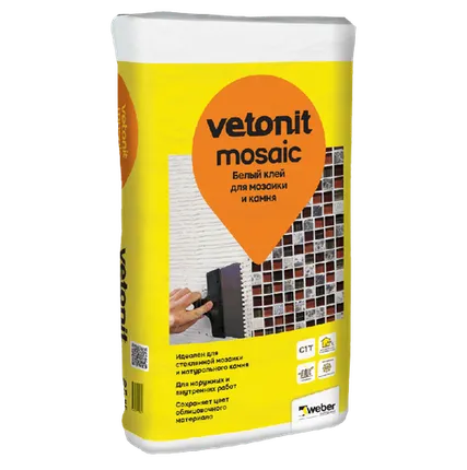 Фото №0 Клей ВЕТОНИТ Мозаик.C1 T / 25 кг/48шт