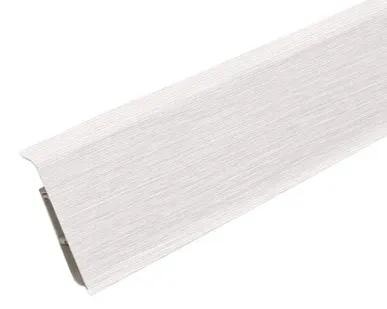 фото Плинтус Ideal Деконика 85 мм Ясень бьянко 255