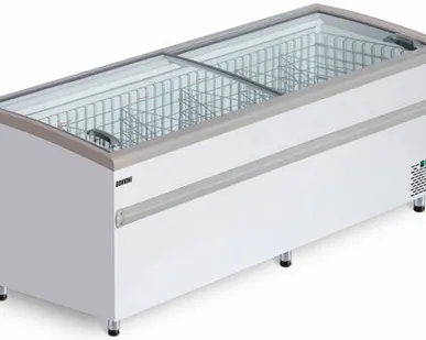 фото Ларь-бонета Снеж Bonvini с гнутым стеклом BFG 2100