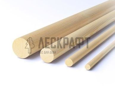 фото Круглый погонаж КП-10, 10 * 10 * 2200 мм сорт Экстра, сращ сосна Арелан