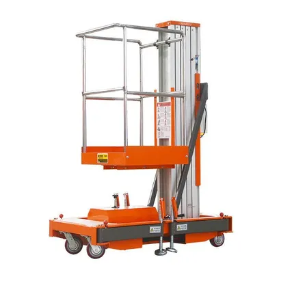 Фото №0 Подъемник мачтовый аккумуляторный 125кг 10/12м TOR GTWY10-100 DC (G)