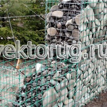 Фото №0 Бутовый камень габион