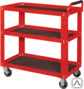 фото Тележка инструментальная открытая 3 полки Мастак 520-33720