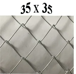 фото Сетка-рабица 35*35*1,6 (1,7*10) оц Б Рулон