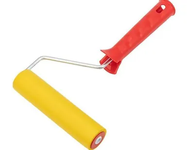 фото Валик для прикатки обоев резиновый шир. ролика 150мм ручка 6мм Rexant 89-0094