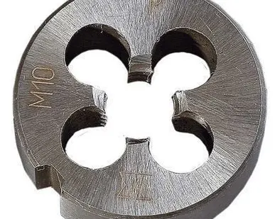 фото Плашка ЗУБР ЭКСПЕРТ круглая машинно-ручная д/метрич.резьбы, М3х0,5