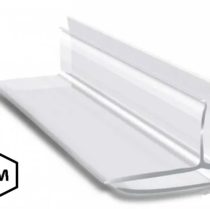 Фото №2 Профиль угловой, прозрачный, 8-10 мм