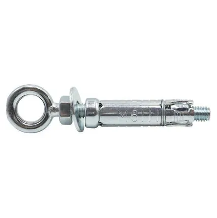 Фото №0 анкер-гильза оцинкованная с петлей ПАРТНЕР AC-AR M6x40 D10 2шт