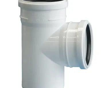 фото Тройник бесшумный ПП 110 (87°) Политэк