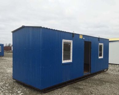 фото Бытовка металлическая 2400х6000м