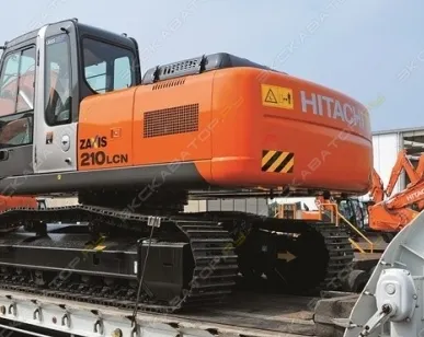 фото Аренда гусеничного экскаватора Hitachi ZAXIS 210LCH, Москва